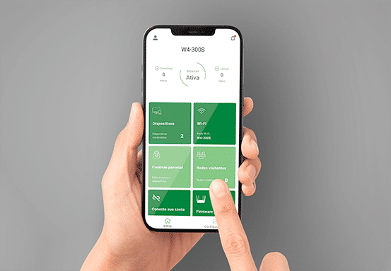 W4-300S - Facilidade na palma da mão