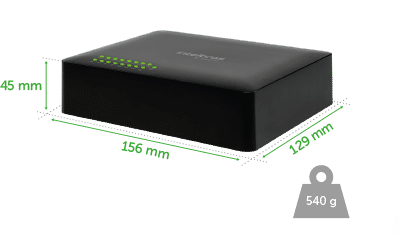 SF 1600 Q+ - Dimensões e peso