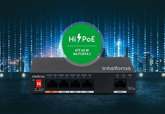 SF 500 Hi-PoE SKD - Alimentação de dispositivos