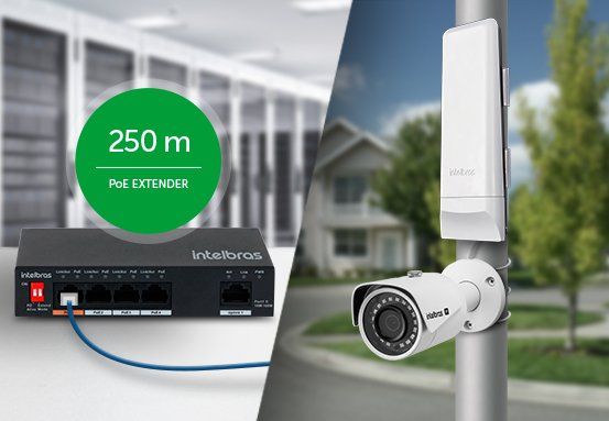 SF 500 Hi-PoE SKD - Conecte até as câmeras mais distantes