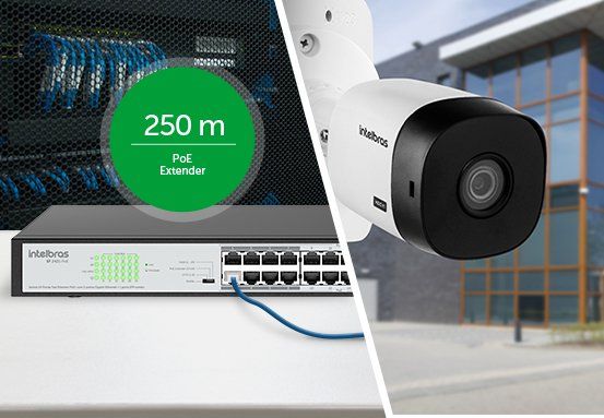 SF 2421 PoE - Longo alcance