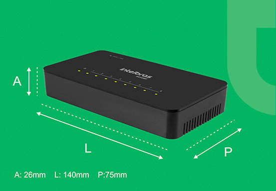 S1108F - Design compacto