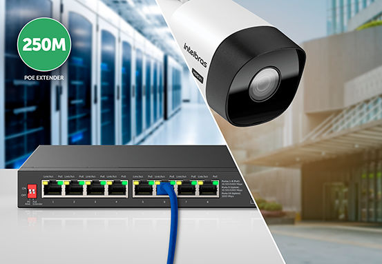 S1110G-PA - Maior alcance PoE 