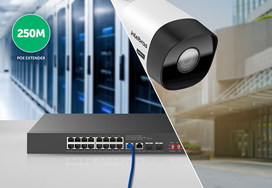 S1118F-PA - Maior alcance PoE