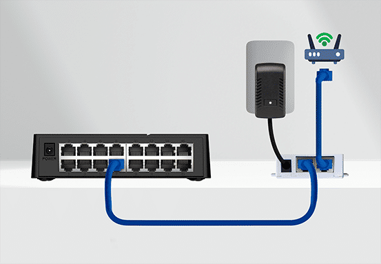 S1116F - PoE passivo