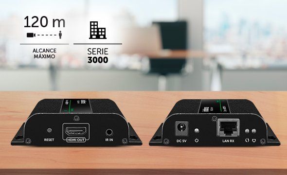 VEX 3120 HDMI IP RX - Facilidade nas instalações