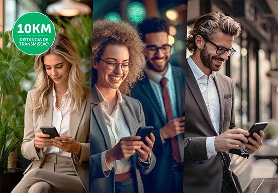 100G-10KM-OLT-QSFP28 - Distancia de transmissão de 10Km