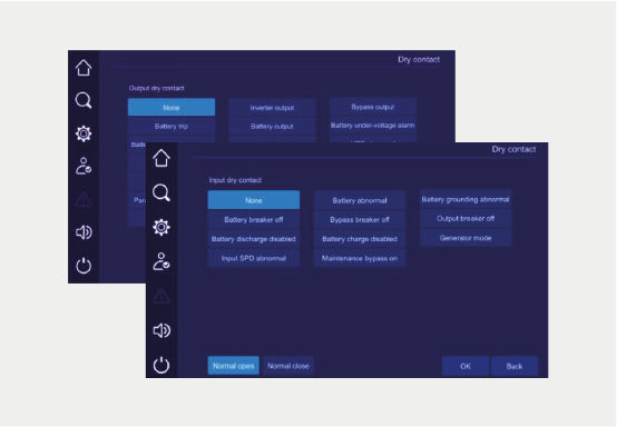 DNB 10KVA-3PH-380V-FF-TW-SB - Contato seco programável