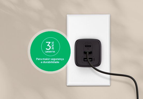 EC 21 POWER 65W GaN - 3 anos de garantia 