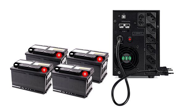 SNB 2000 BI - Engate para bateria externa