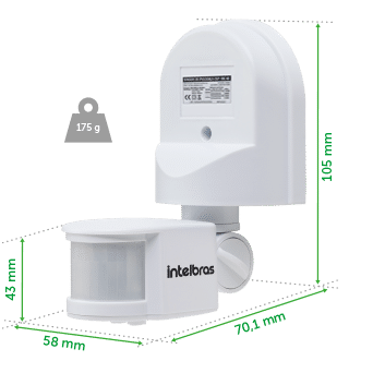 ESP 180 AE - Dimensões e peso