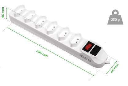 EPE 1006 - Dimensões e peso