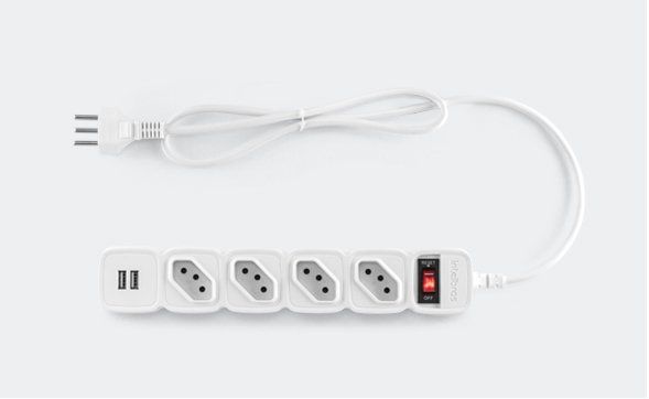 EPE 204 USB + Branco - Conexões mais distantes
