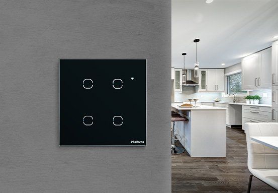 EWS 1004 Preto - Casa Inteligente