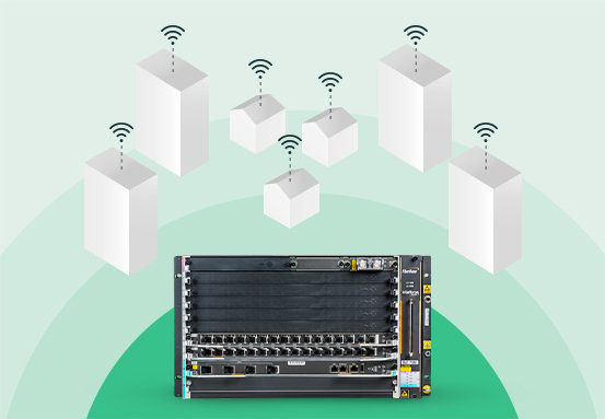 AN6000-7 - Capacidade total para 8k ONUs/ONTs