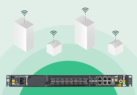 AN6001-G16 - Capacidade toltal para 2048 ONUs/ONTs