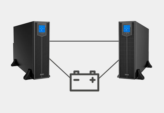 DNB 20 kVA FF RT SB - Baterias compartilhadas 