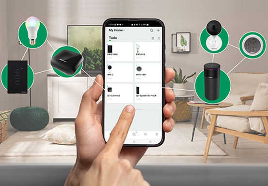 EZS 1002 Branco - Casa Inteligente Intelbras