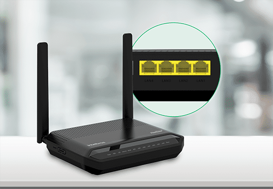 HG6145F - 4 Portas Gigabit Ethernet