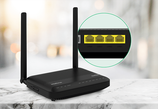 ONT HG6145D2 - 4 Portas Gigabit Ethernet