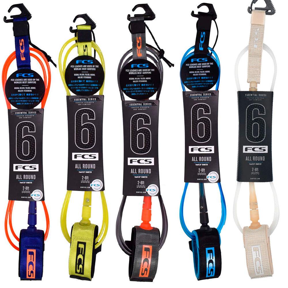 Leash FCS 6' x 7 mm - Essential All Round (New) - OnlySurf