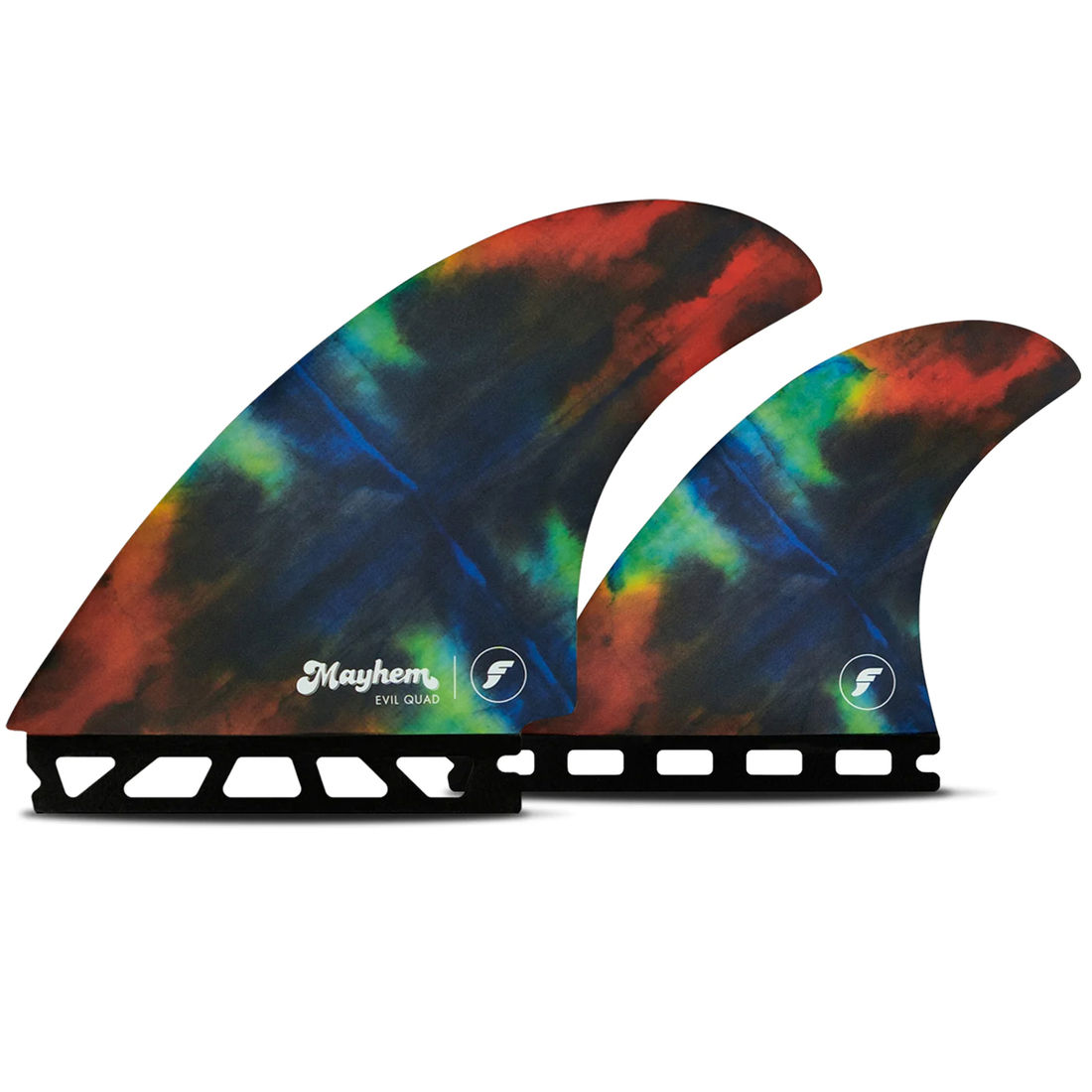 Quilhas Futures Mayhem Evil Quad - Medium Quadriquilha - OnlySurf