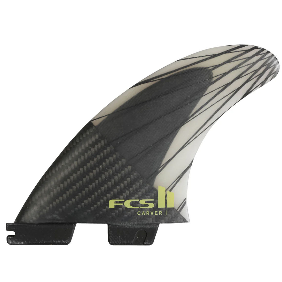 Quilhas FCS II Carver PC Carbon Tri - Large - OnlySurf