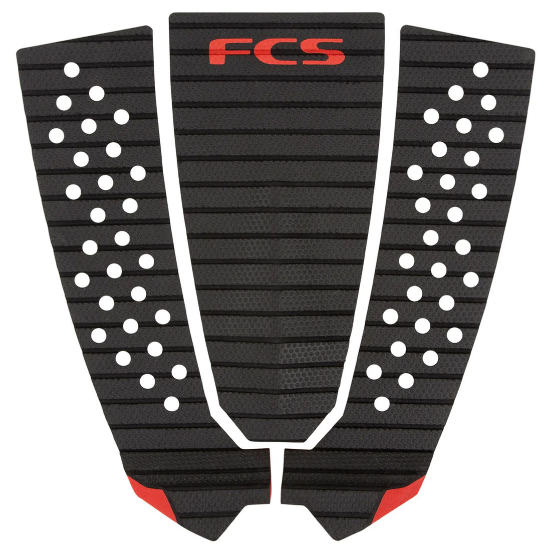 Deck FCS Filipe Toledo Treadlite Charcoal/Red - OnlySurf