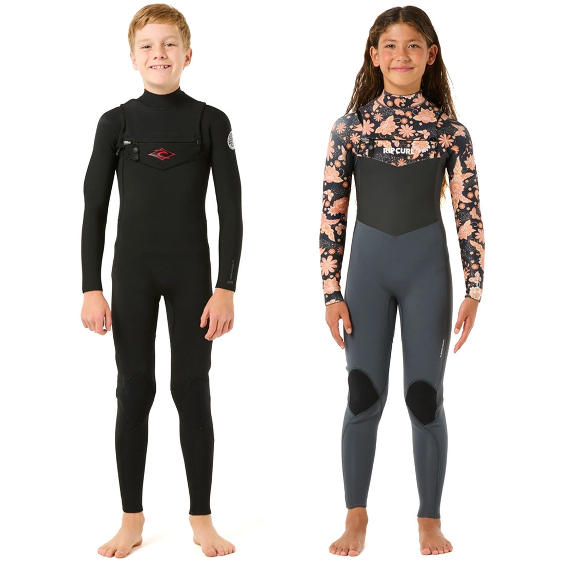 Long John Infantil Rip Curl Dawn Patrol 3/2 mm Chest Zip Vedado