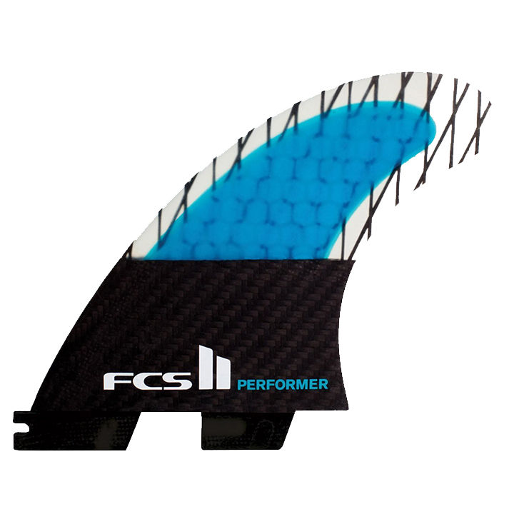 Quilhas FCS II Performer PC Carbon Tri - Small - OnlySurf