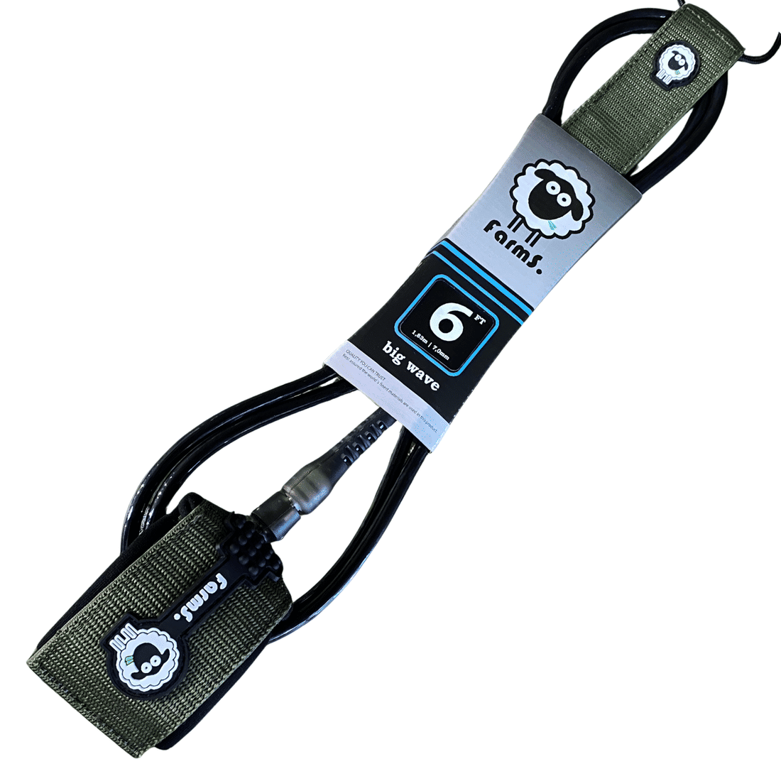 Leash Farms 6' x 7 mm - Big Wave - OnlySurf