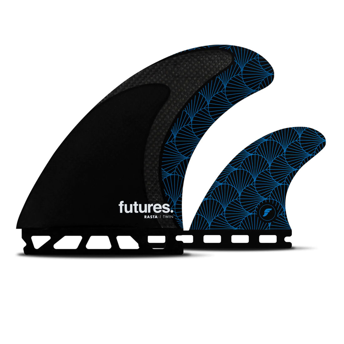 ⭐値下⭐futures twinfin RASTA Quilhas Futures Rasta Twin - Biquilha + Estab - OnlySurf
