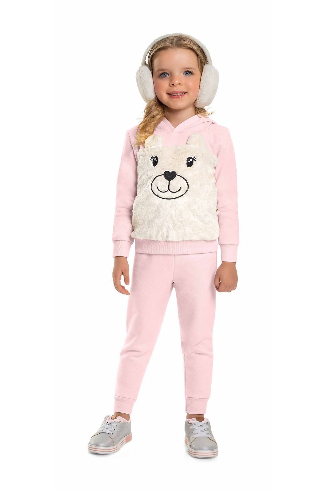 fluffy moletom com capuz for kids