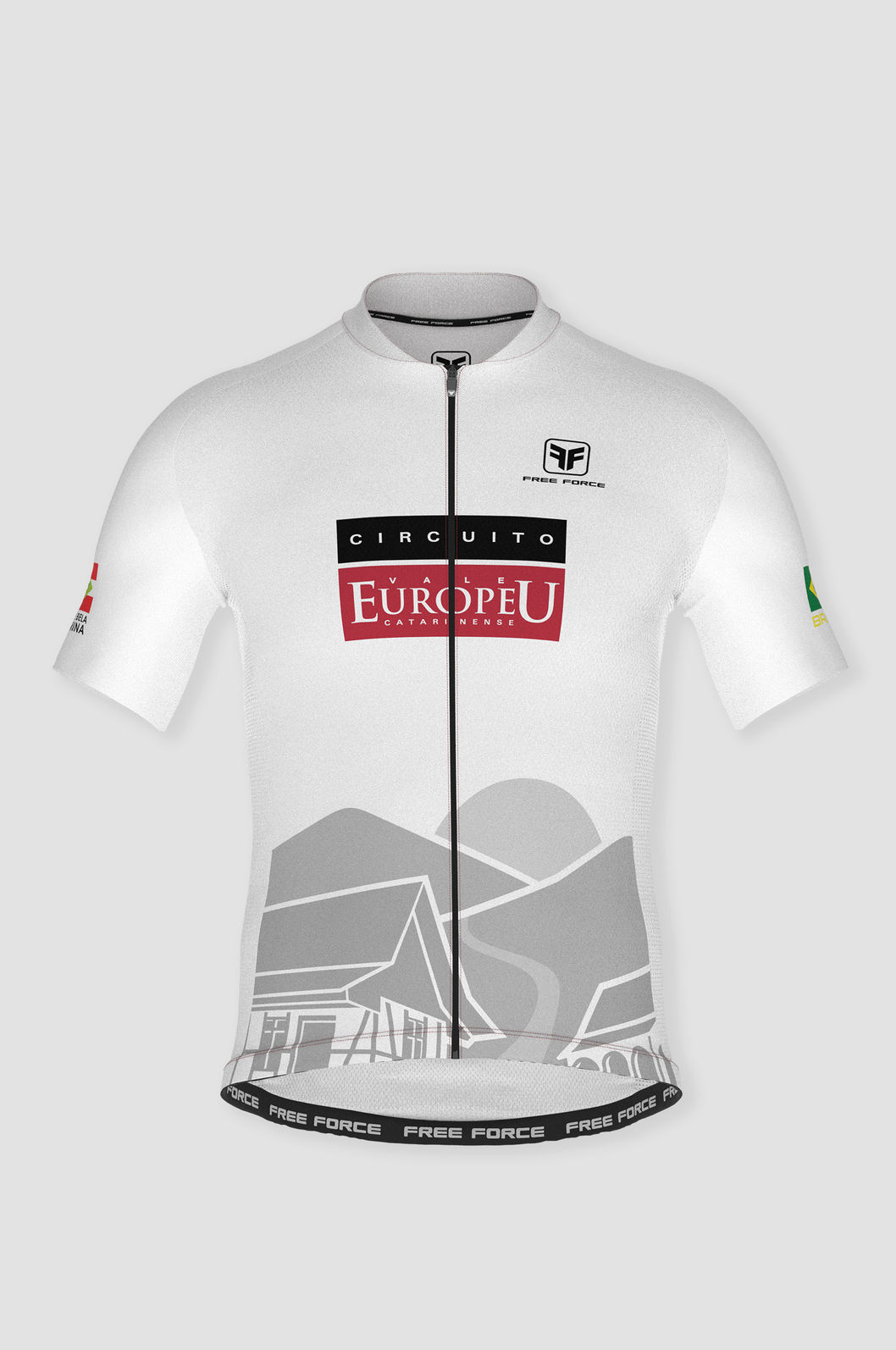 CAMISA DE CICLISMO BASIC VALE EUROPEU 2023 - Free Force