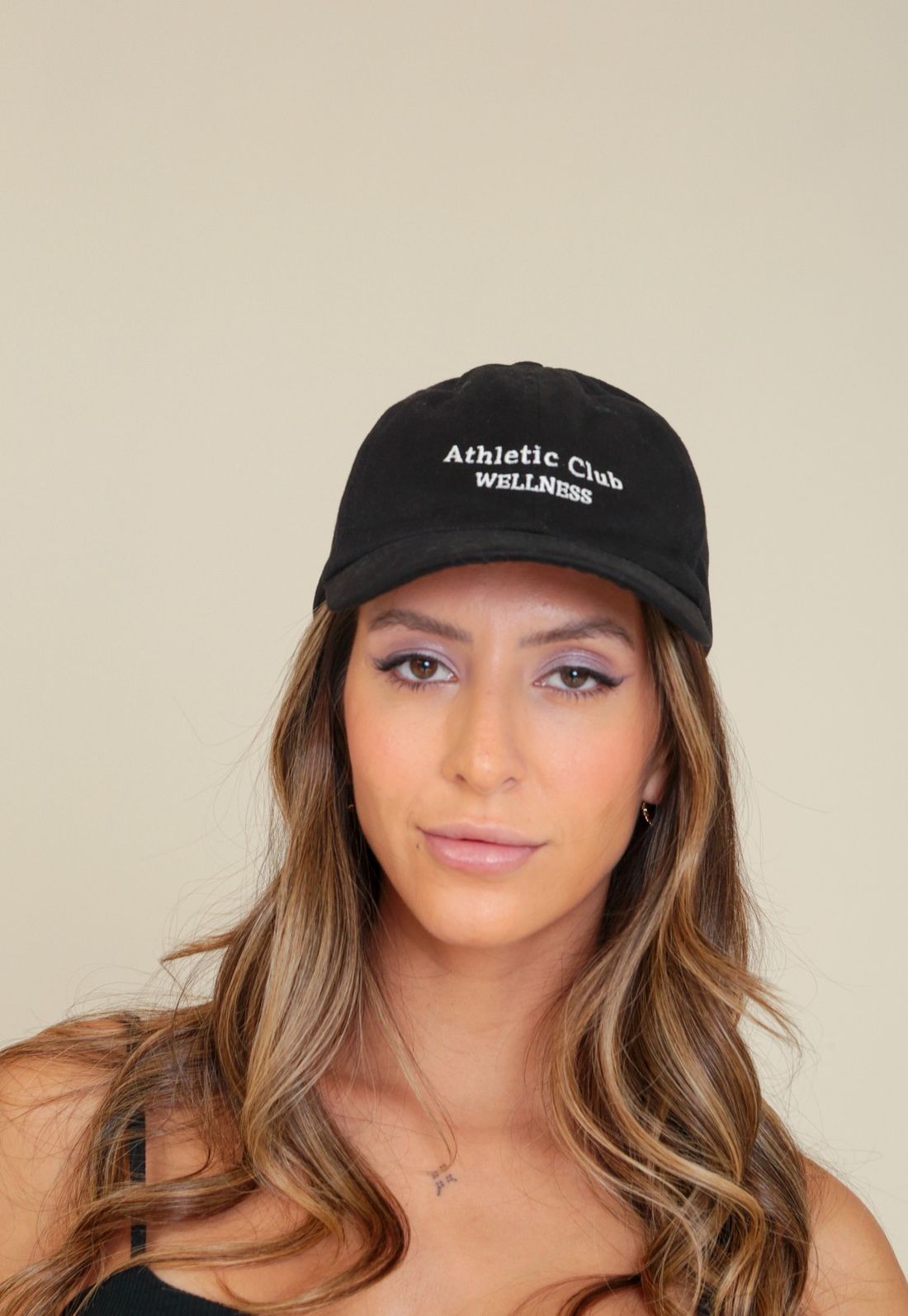 Boné Em Sarja Bordado Athetic - Cor PRETO - Tamanho ÚNICO