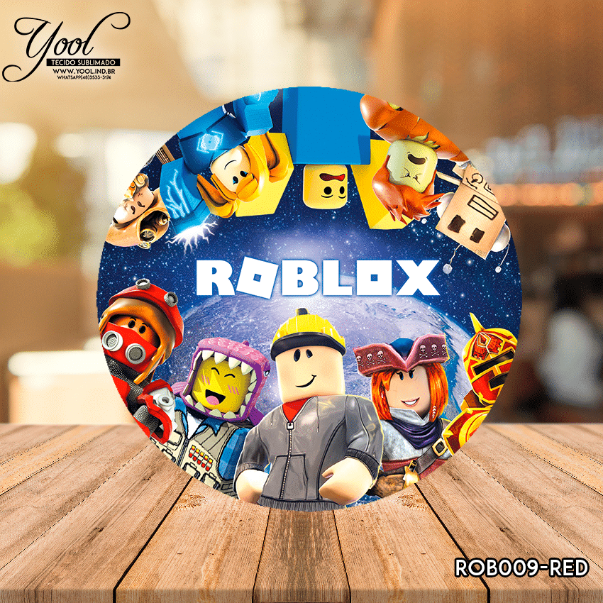 Painel Redondo Fundo Roblox Blanket - Hot Sale 2023