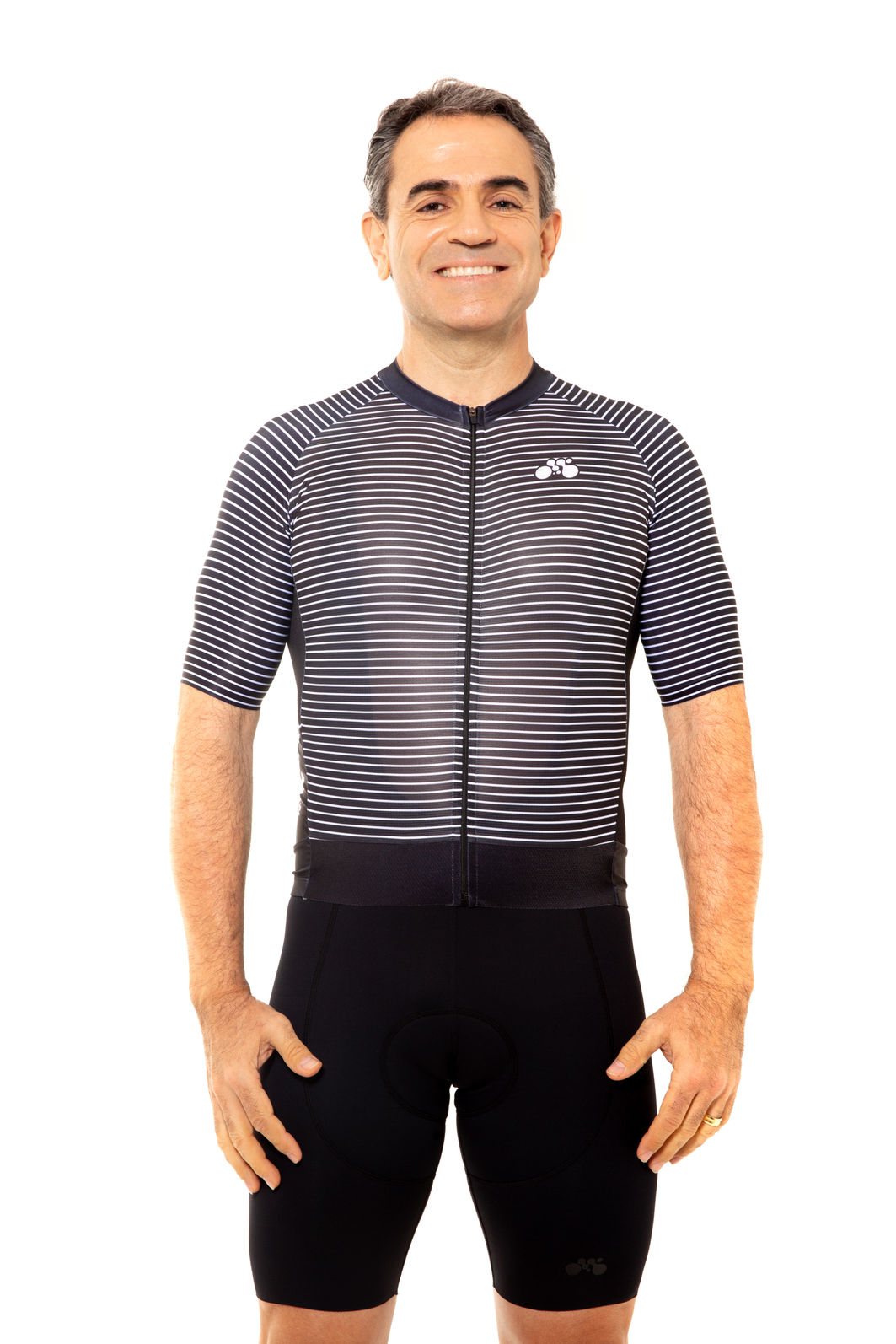 Jersey Masculina Aero Listras Mynd | Roupas de alto desempenho