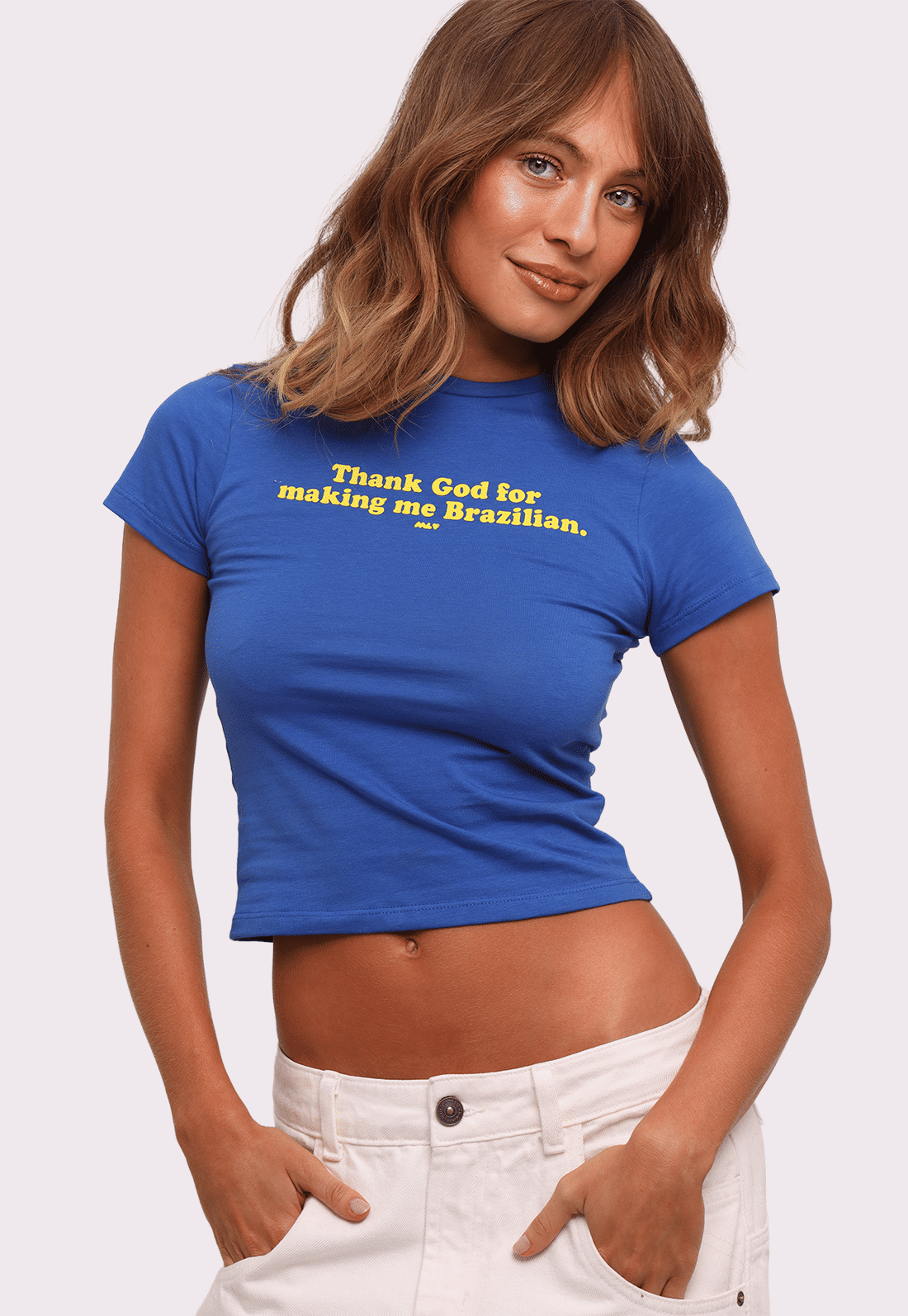 baby tee thank god mundo lolita