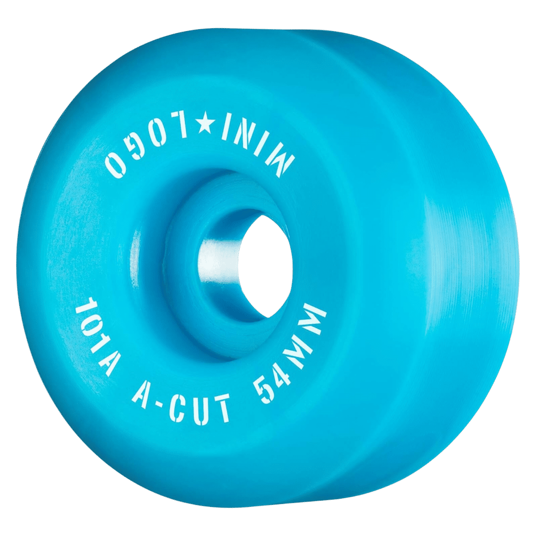 Roda Mini Logo A-Cut 54mm 101A Azul Blue Minilogo Wheels SKD9792