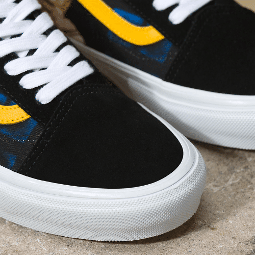 Tênis Vans Skate Old Skool Bruce Lee Preto / Amarelo VN0A5FCBY23