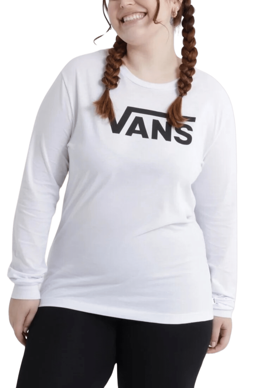Camiseta Vans Feminina Flying V Classic White Ollies Point Skate