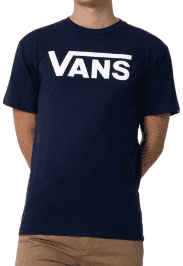 Camiseta Vans Classic Flying V Azul Marinho