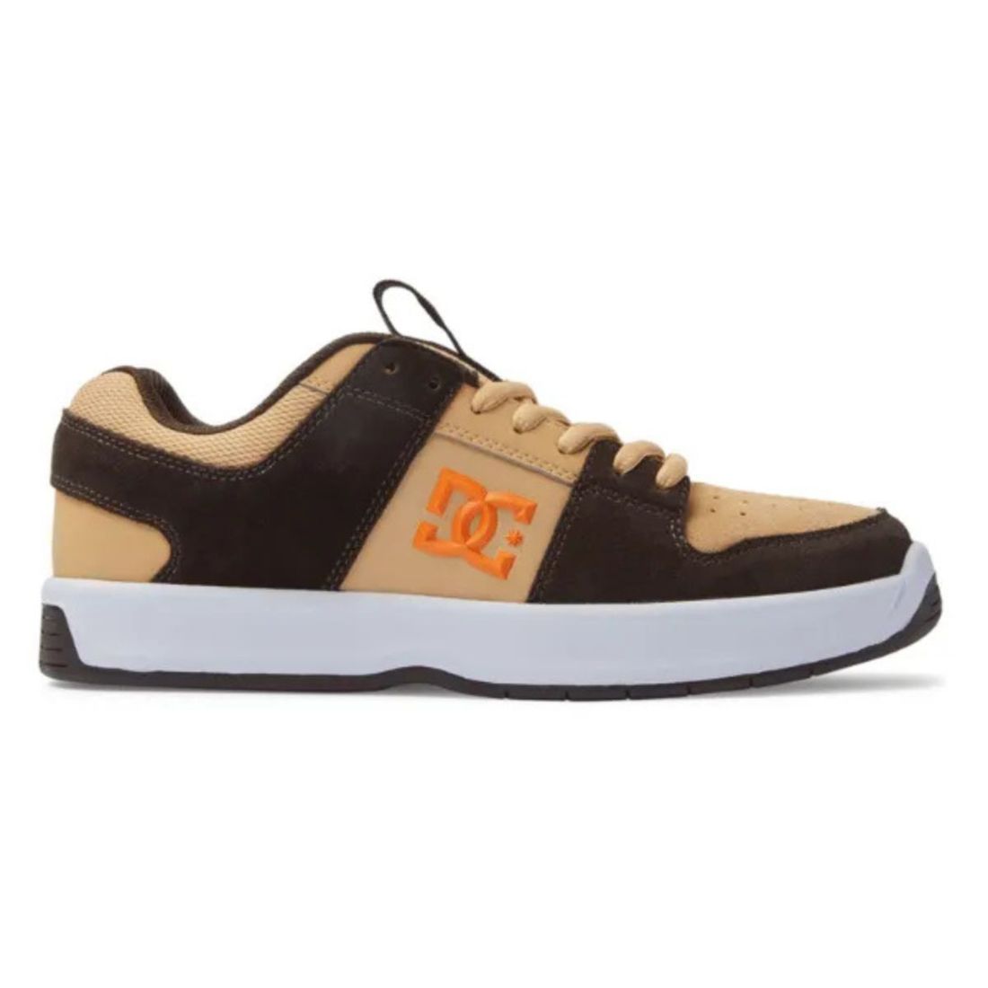 Tênis DC Shoes Lynx Zero S Imp Brown & Orange – Estilo Clássico e