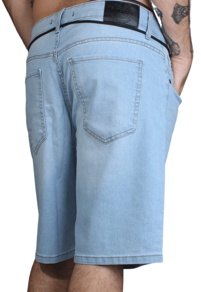 Bermuda Jeans Element Essentials Azul Claro Ollie`s Point Skate