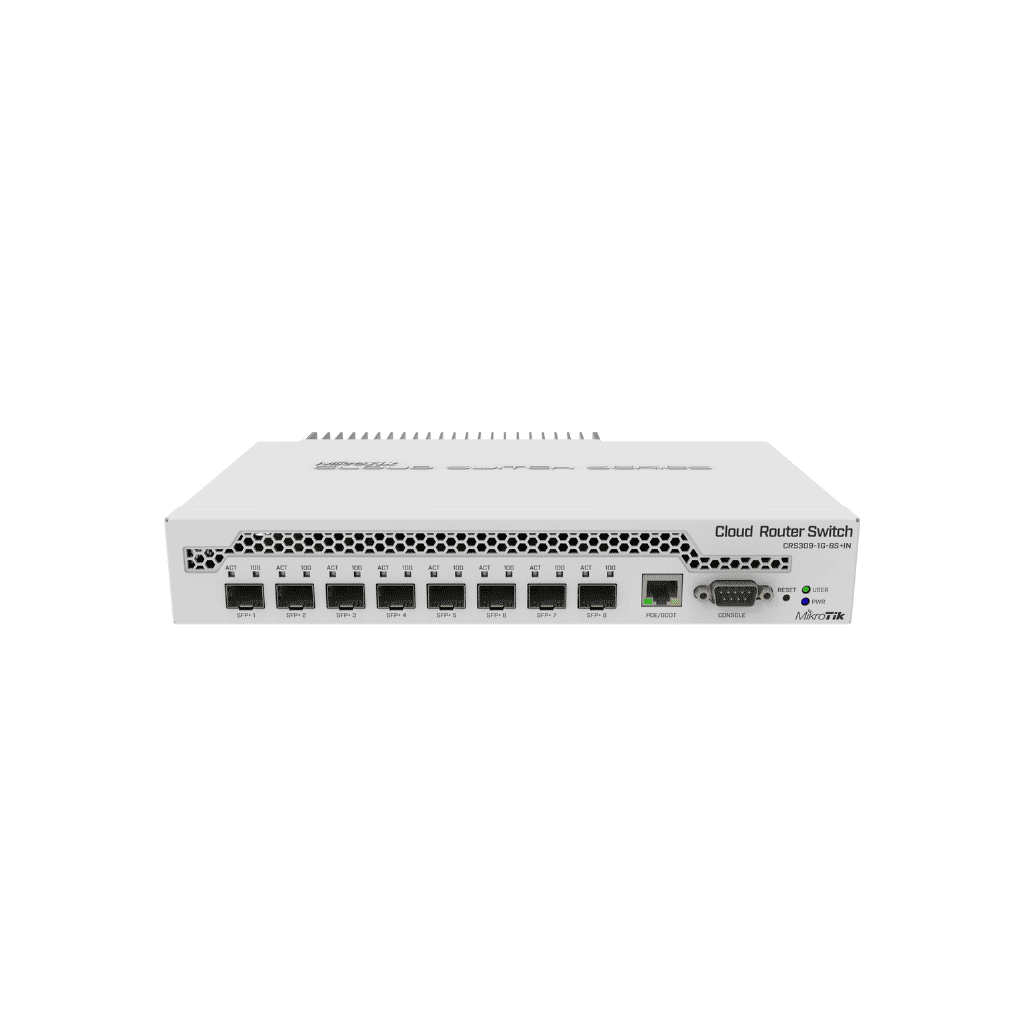 MIKROTIK CLOUD ROUTER SWITCH CRS309-1G-8S+IN- 1P GIGA+ 8P SFP(10G