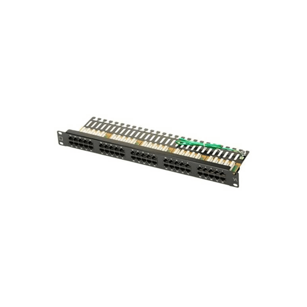 Voice Panel VOICE PANEL 50 PORTAS CAT3 1U PRETO NEXANS - Eletronic Web