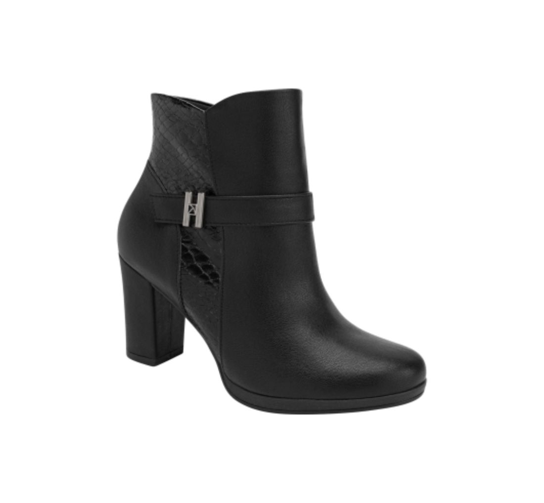 Bota Rasteira Feminina Piccadilly Bota Cano Medio Piccadilly