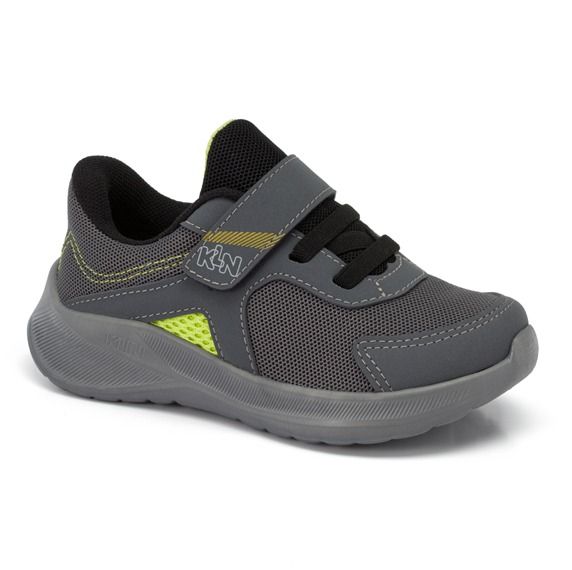Tênis Klin Freedom Mini Infantil Masculino Cor Cinza