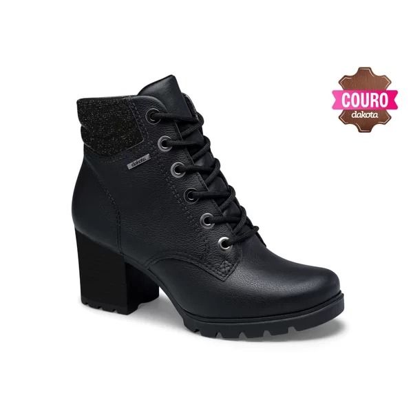 Salto Fino Bota Dakota Salto Baixo Coturno Feminino Botas De Cano