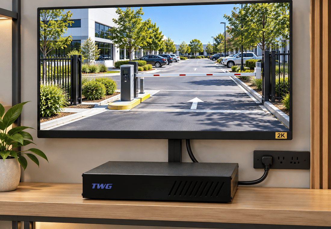 DVR híbrido TWG TW-5208 FD com saída de vídeo em 2K